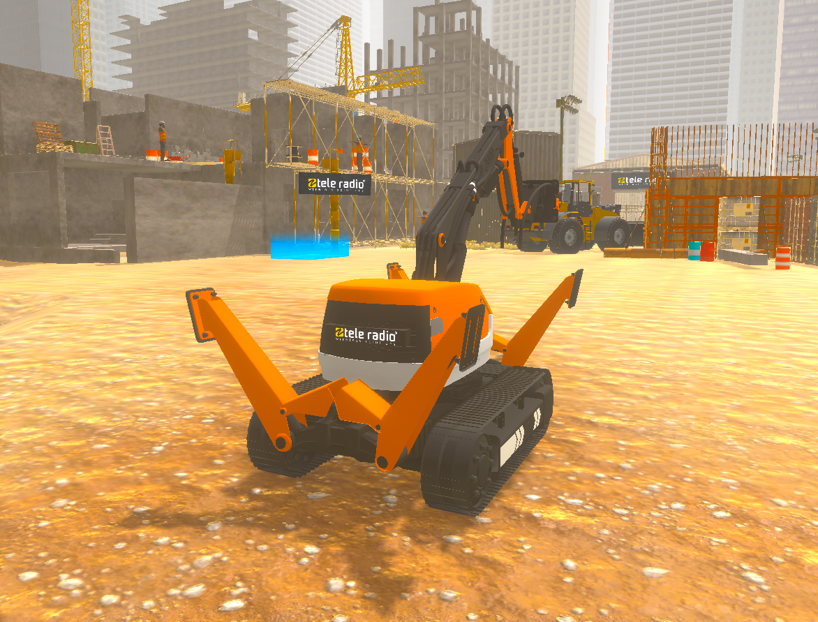3D-simulator voor productdemonstratie op vakbeurzen